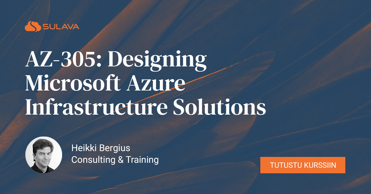 AZ-305: Designing Microsoft Azure Infrastructure Solutions